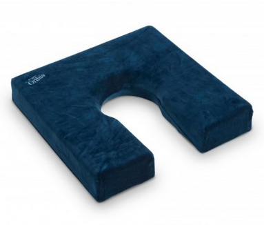 Coxim Ferradura Veludo Orthia