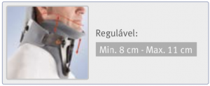 Colar Cervical Bivalve com Apoio Occipitomentoniano