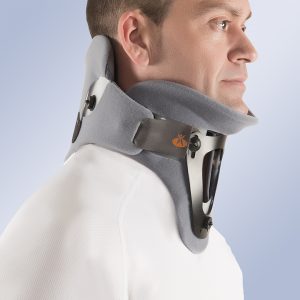 Colar Cervical Bivalve com Apoio Occipitomentoniano