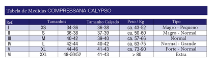Meias de descanso AT  - Compressana Calypso 140